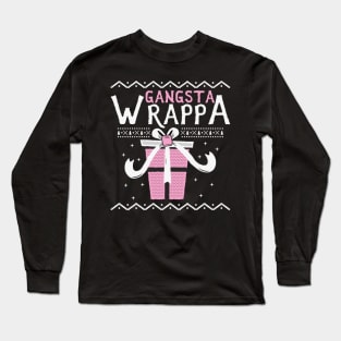 Gangsta Wrapper - Christmas Long Sleeve T-Shirt